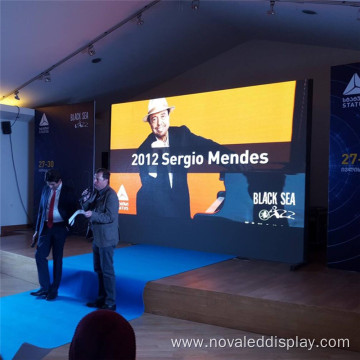 Pantalla LED para interiores para conferencias de eventos de bodas